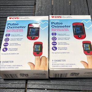 CVS Health Portable Pulse Oximeter box 2